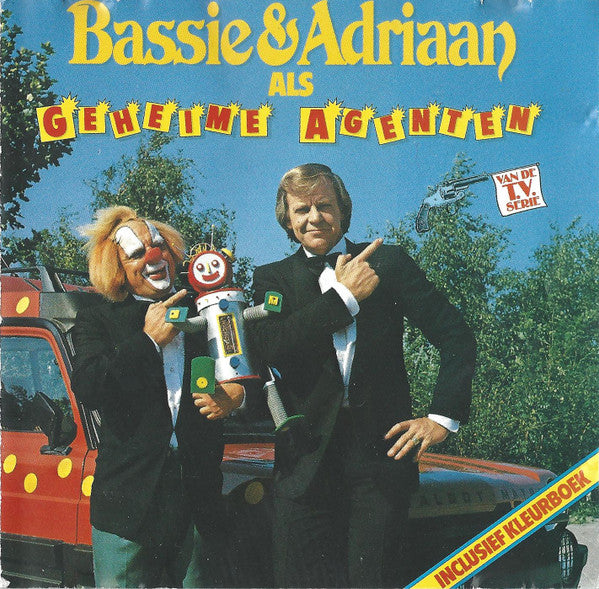 Bassie & Adriaan : Als Geheime Agenten (CD, Album, RE)