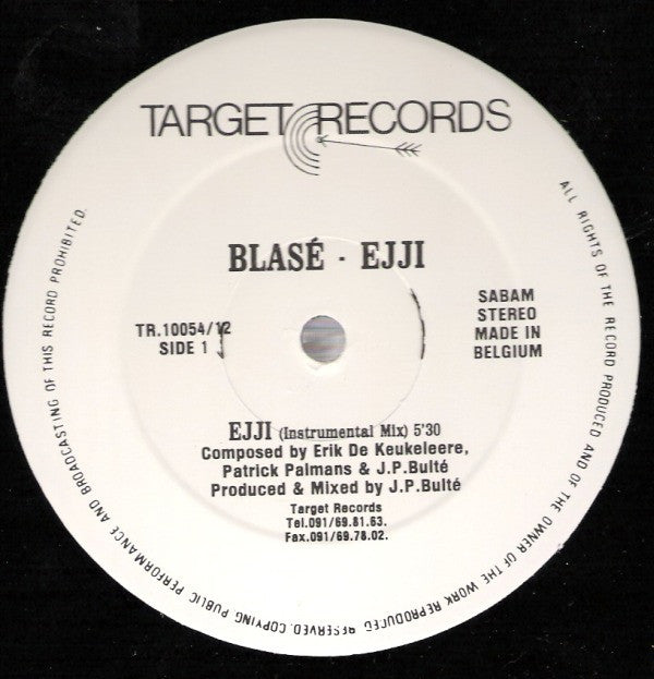 Blasé : Ejji (12")