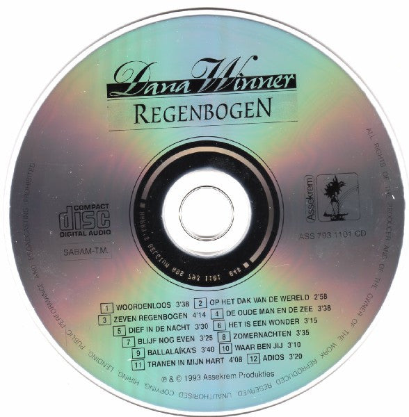Dana Winner : Regenbogen (CD, Album)