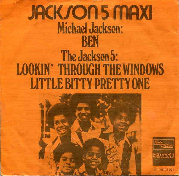 Michael Jackson / The Jackson 5 : Jackson 5 Maxi (7", Maxi, Ora)