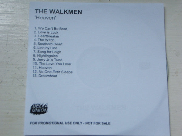 The Walkmen : Heaven (CDr, Album, Promo)