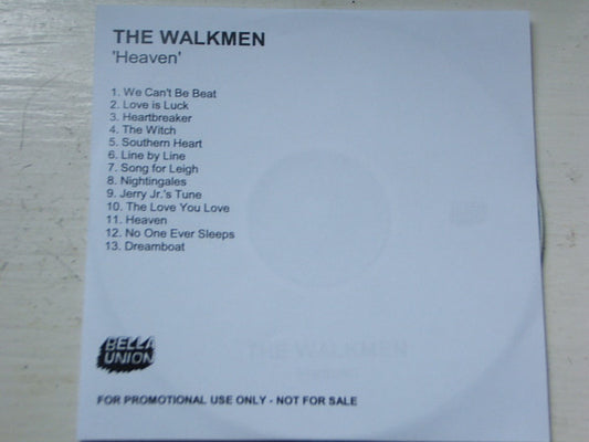 The Walkmen : Heaven (CDr, Album, Promo)