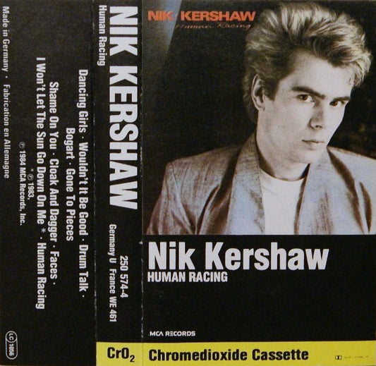Nik Kershaw : Human Racing (Cass, Album)