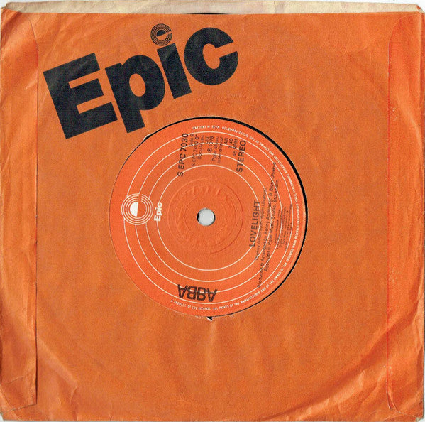 ABBA : Chiquitita (7", Single, Sol)