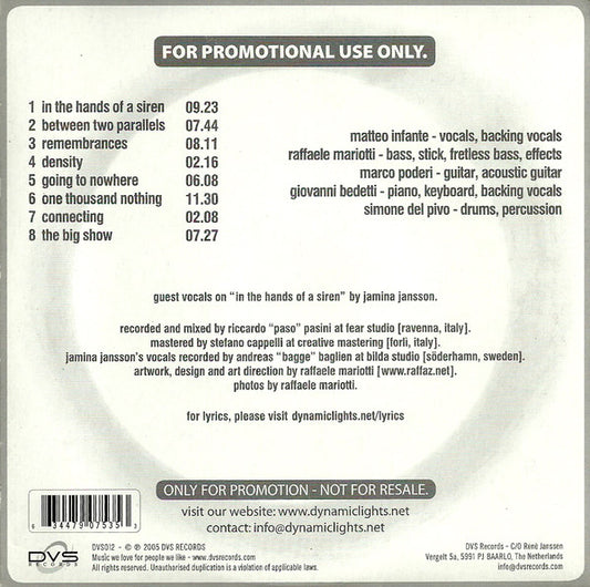 Dynamic Lights : Shape (CD, Album, Promo, Car)