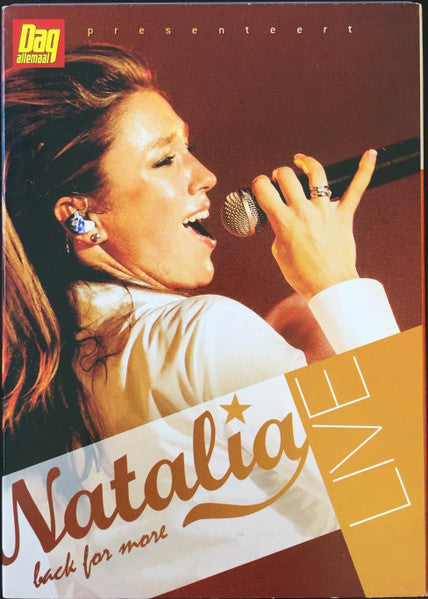 Natalia (3) : Back For More (Live) (DVD-V, PAL, DVD)