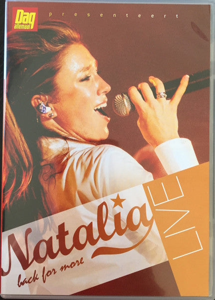 Natalia (3) : Back For More (Live) (DVD-V, PAL, DVD)