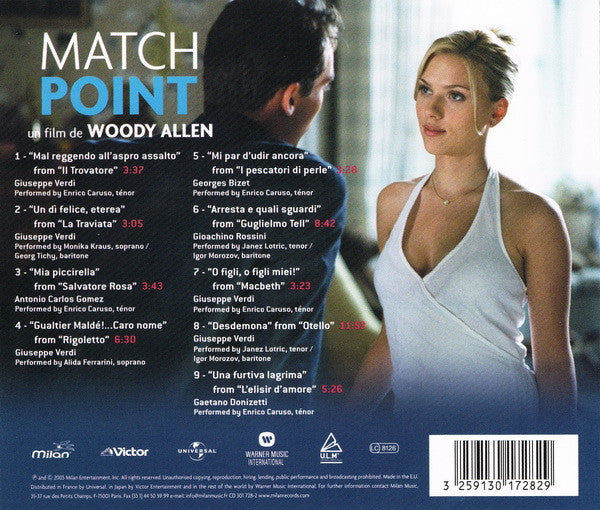 Various : Match Point (Bande Originale Du Film) (CD, Comp)