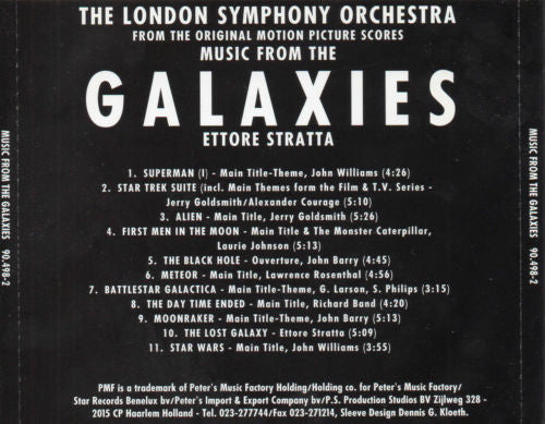 London Symphony Orchestra, Ettore Stratta : Music From The Galaxies (CD, Album)