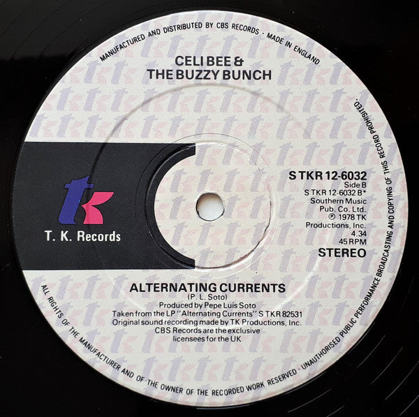 Celi Bee & The Buzzy Bunch : Hold Your Horses, Babe (12", Ltd)