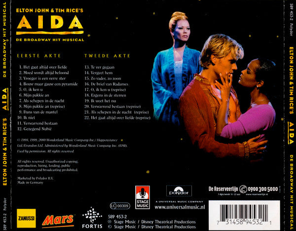 Various : AIDA - Nederlandse Cast Album (CD)