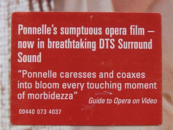 Giacomo Puccini / Mirella Freni · Placido Domingo · Christa Ludwig / Wiener Philharmoniker, Herbert von Karajan , Staged And Directed By Jean-Pierre Ponnelle : Madama Butterfly (DVD-V, Copy Prot., RE, Multichannel, NTSC)