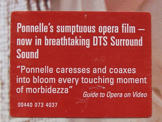 Giacomo Puccini / Mirella Freni · Placido Domingo · Christa Ludwig / Wiener Philharmoniker, Herbert von Karajan , Staged And Directed By Jean-Pierre Ponnelle : Madama Butterfly (DVD-V, Copy Prot., RE, Multichannel, NTSC)