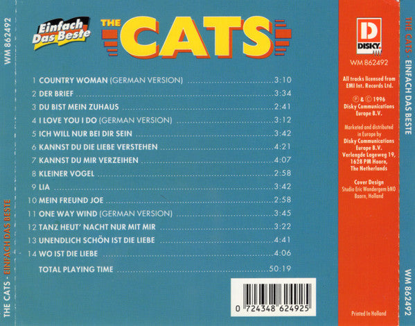 The Cats : Einfach Das Beste (CD, Comp)