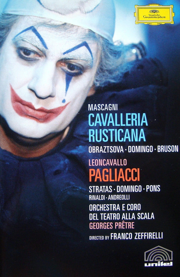 Pietro Mascagni - Elena Obraztsova · Placido Domingo · Renato Bruson / Ruggiero Leoncavallo - Teresa Stratas · Placido Domingo · Juan Pons / Orchestra Del Teatro Alla Scala E Coro Del Teatro Alla Scala, Georges Prêtre , Directed By Franco Zeffirelli : Cavalleria Rusticana / Pagliacci (DVD-V, Copy Prot., Multichannel, NTSC)