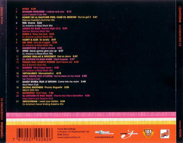 DJ Antoine : Houseworks #2 (CD, Comp, Mixed)