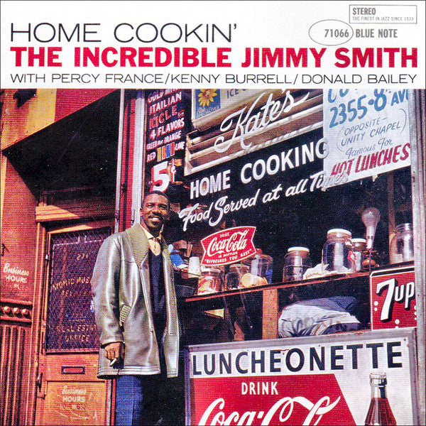 Jimmy Smith With Percy France / Kenny Burrell / Donald Bailey : Home Cookin' (The Incredible Jimmy Smith) (CD, Album, Copy Prot., RE, RM)