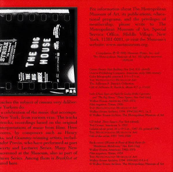 Various : New York Soundtracks (CD, Comp)