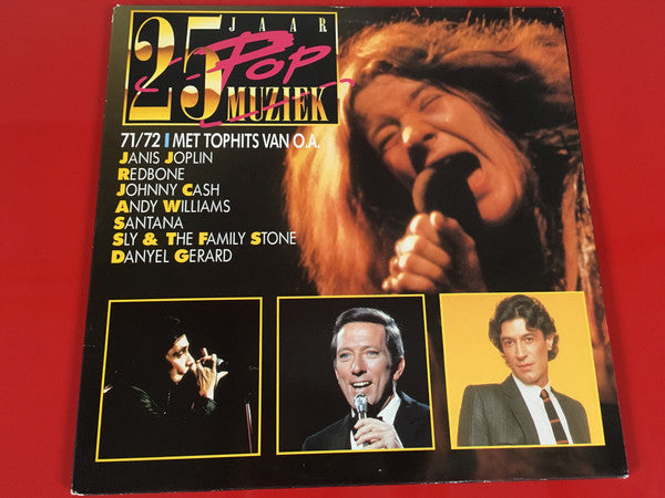 Various : 25 Jaar Popmuziek - 1971/1972 (2xLP, Comp, Gat)