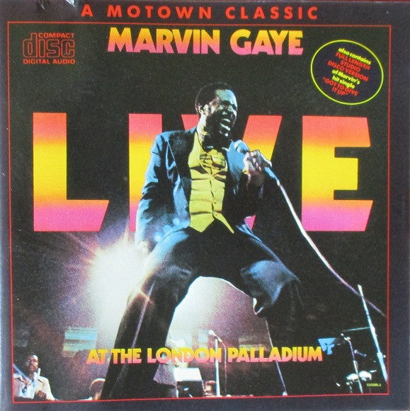 Marvin Gaye : Live At The London Palladium (CD, Album)