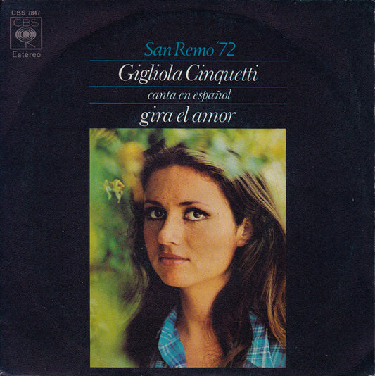 Gigliola Cinquetti : Gigliola Cinquetti Canta En Español Gira El Amor (7")