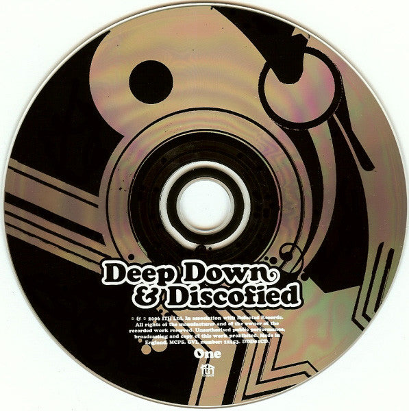 Various : Deep, Down & Discofied (2xCD, Mixed)