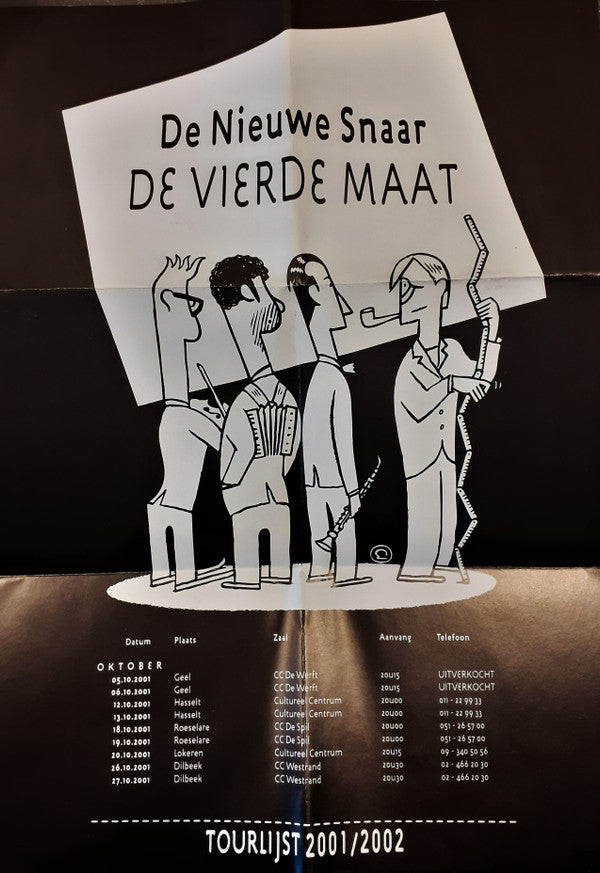 De Nieuwe Snaar : Donker / Dweil (CD, Single)
