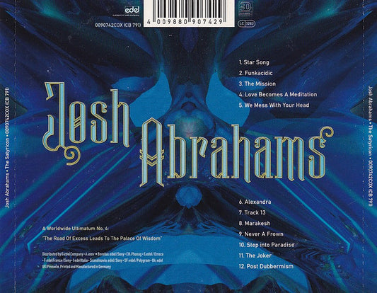 Josh Abrahams : The Satyricon (CD, Album)