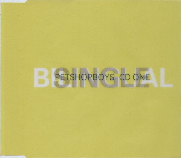 Pet Shop Boys : Single Bilingual (CD, Maxi, CD1)