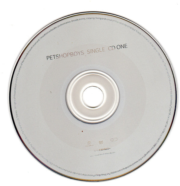 Pet Shop Boys : Single Bilingual (CD, Maxi, CD1)