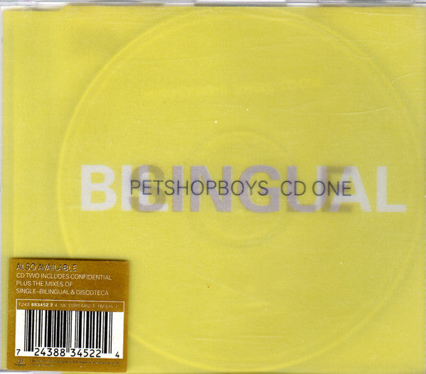 Pet Shop Boys : Single Bilingual (CD, Maxi, CD1)