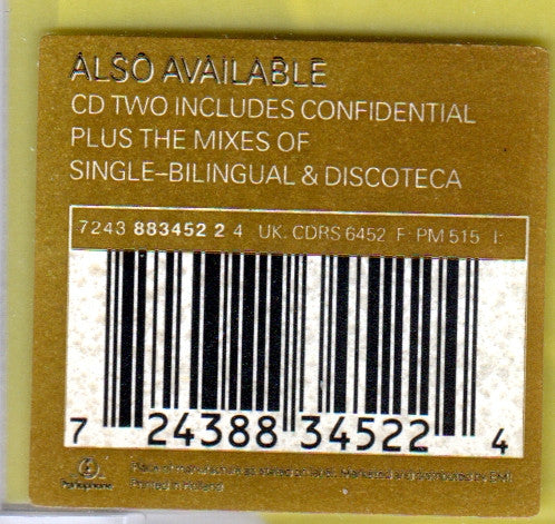 Pet Shop Boys : Single Bilingual (CD, Maxi, CD1)