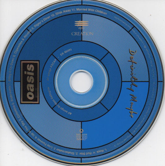 Oasis (2) : Definitely Maybe (CD, Album)