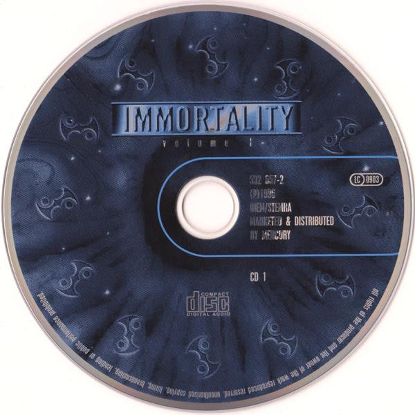 Various : Immortality Vol.1  (2xCD, Comp, P/Mixed)