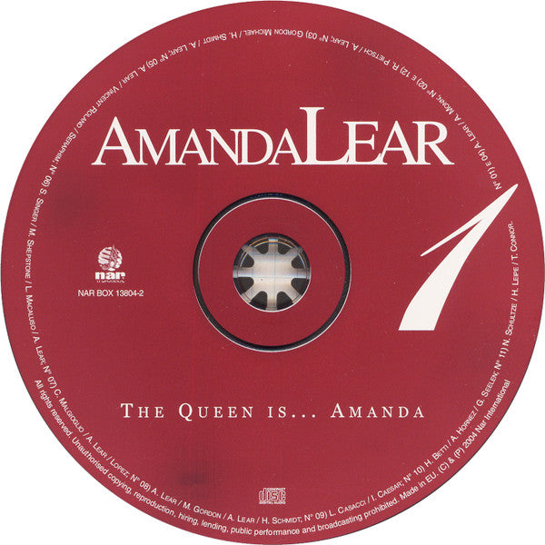 Amanda Lear : The Queen Is... Amanda (3xCD, Comp)