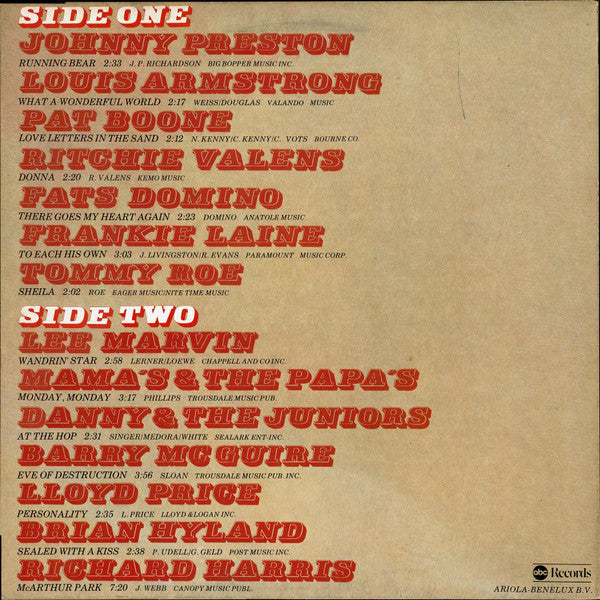Various : (G)oldies (LP, Comp)