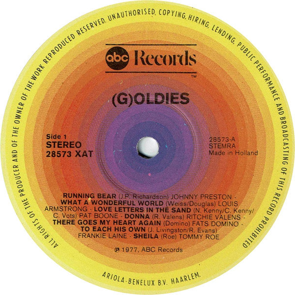 Various : (G)oldies (LP, Comp)