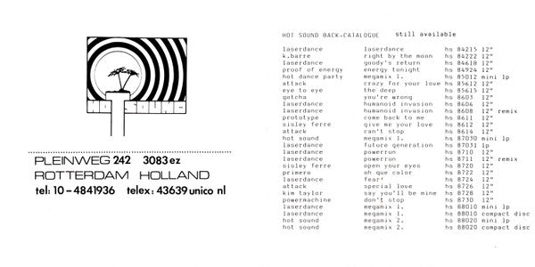 Various : Hotsound Megamix Vol. 1 & Vol. 2 (CD, Comp, Mixed)