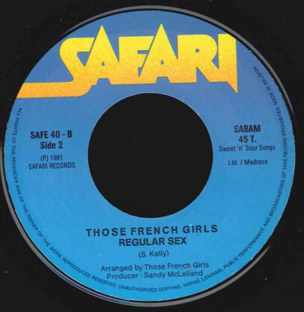 Those French Girls : Close-Up (7", Single)