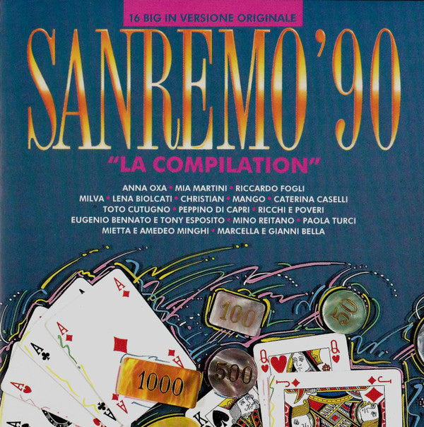 Various : Sanremo '90 (CD, Comp)