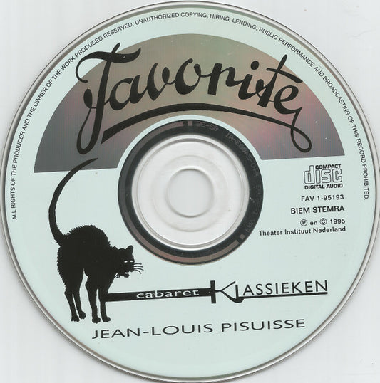 Jean-Louis Pisuisse : Pisuisse (CD, Album)