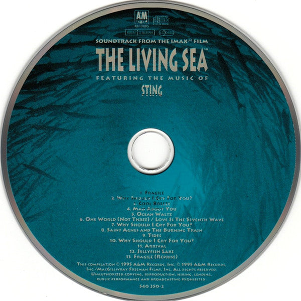 Sting : The Living Sea (Soundtrack From The IMAX Film) (CD, Album)