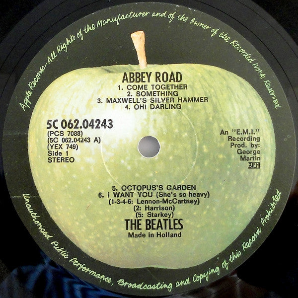 The Beatles : Abbey Road (LP, Album)
