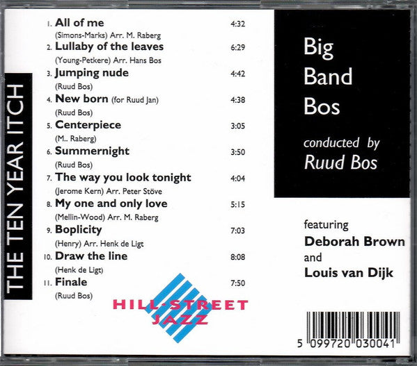Big Band Bos Featuring Deborah Brown & Louis van Dijk, Ruud Bos : The Ten Year Itch (CD, Album)