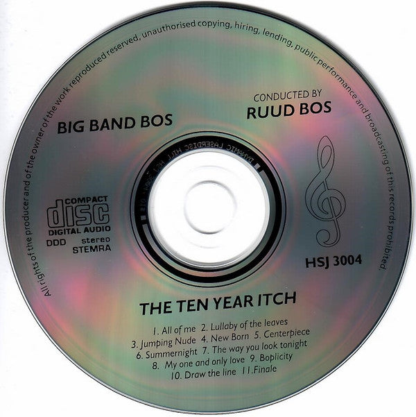 Big Band Bos Featuring Deborah Brown & Louis van Dijk, Ruud Bos : The Ten Year Itch (CD, Album)