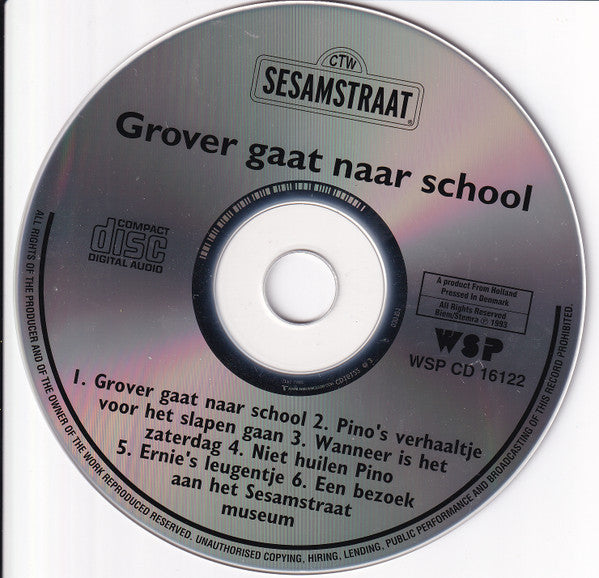 Sesamstraat : Grover Gaat Naar School (CD, Album)