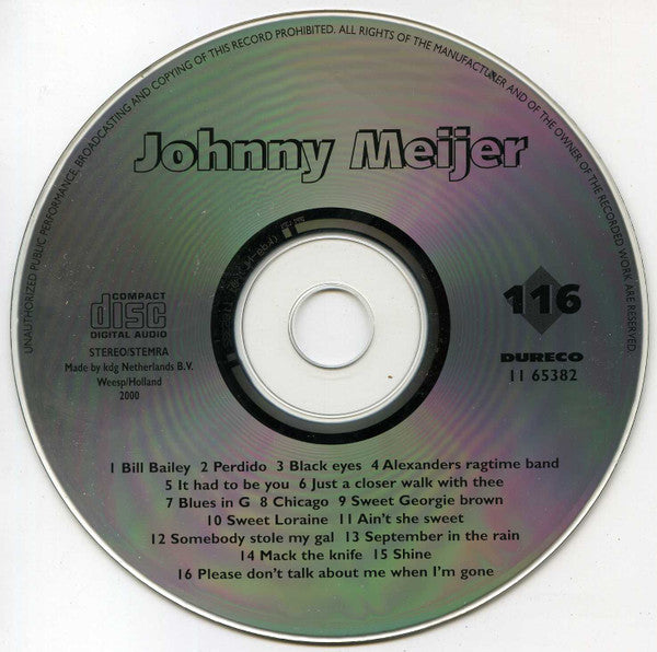 Johnny Meijer : Johnny Meijer (CD, Comp)