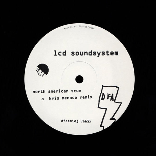 LCD Soundsystem : North American Scum (Remixes) (12", Single, Promo)