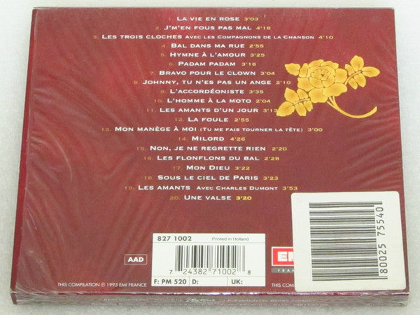 Edith Piaf : 30e Anniversaire (CD, Comp)