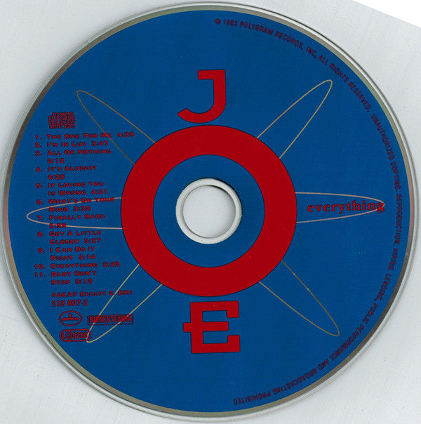 Joe : Everything (CD, Album)